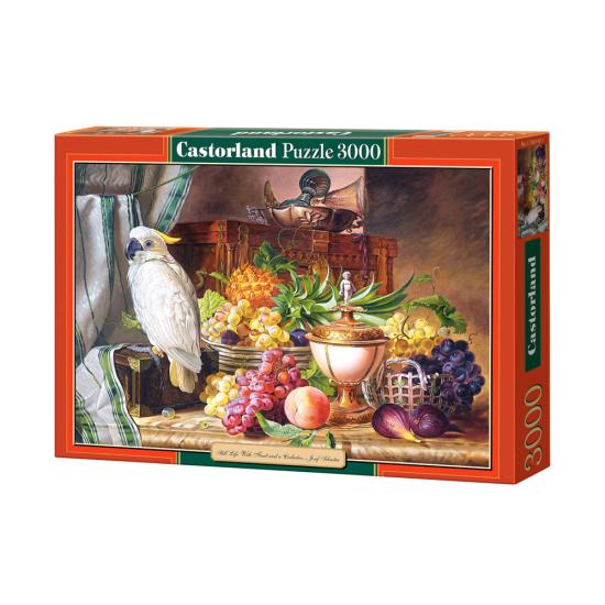 Castorland Nature morte avec fruits et cacatoès Puzzle 3000 pièc