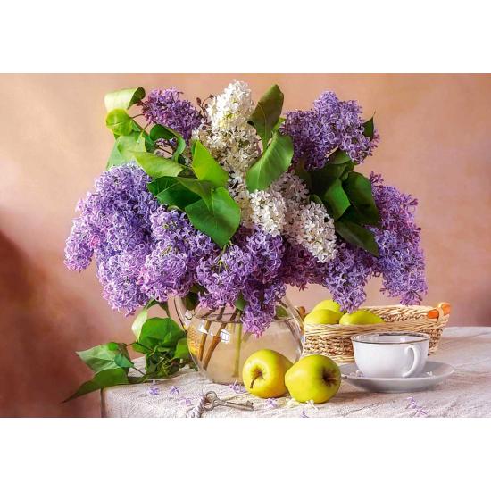 Puzzle Castorland Lilas Toujours En Vie 500 pièces