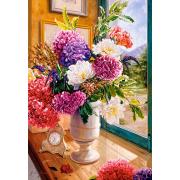 Castorland Nature Morte avec Hortensias Puzzle 1000 pièces