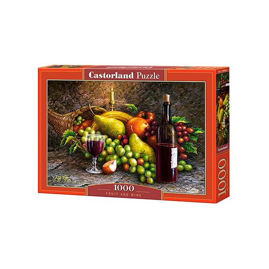 Castorland Still Life Fruit and Wine Puzzle 1000 pièces