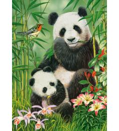 Puzzle Castorland Brunch des pandas de 300 Pieces