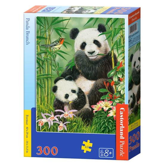 Puzzle Castorland Brunch des pandas de 300 Pieces Puzzle Castorland Brunch des pandas de 300 Pieces