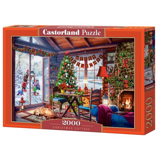 Puzzle Castorland  Cabane de Noël 2000 pièces Puzzle Castorland  Cabane de Noël 2000 pièces