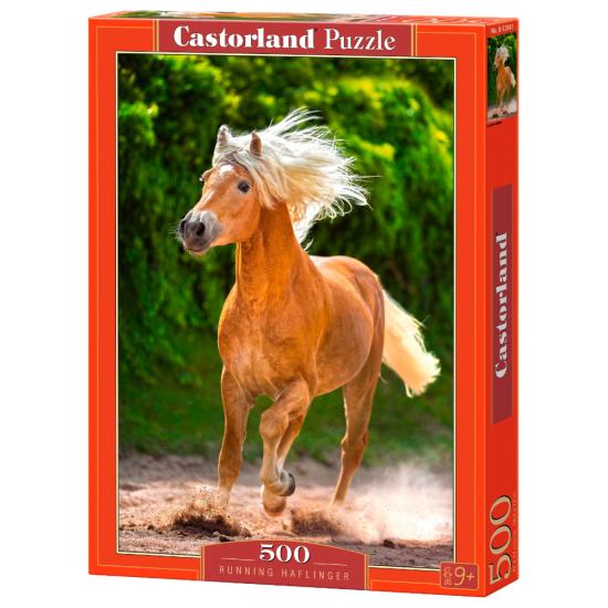 Castorland Haflinger Cheval de course Puzzle 500 pièces