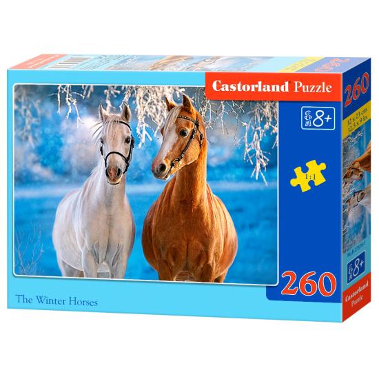 Castorland Winter Horses Puzzle 260 pièces