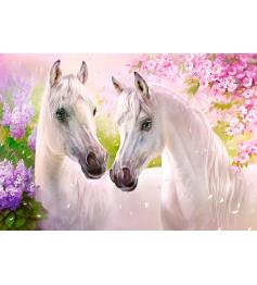 Puzzle Castorland Chevaux Romantiques 1000 pièces