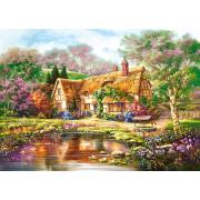 Puzzle Castorland de 3000 pieds au bord du lac Greenwood