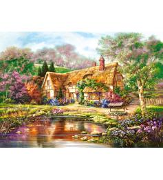 Puzzle Castorland de 3000 pieds au bord du lac Greenwood