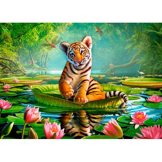 Castorland Puzzle Tigre 120 pièces