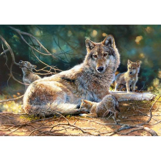 Puzzle Castorland Louveteaux 1500 pièces Puzzle Castorland Louveteaux 1500 pièces