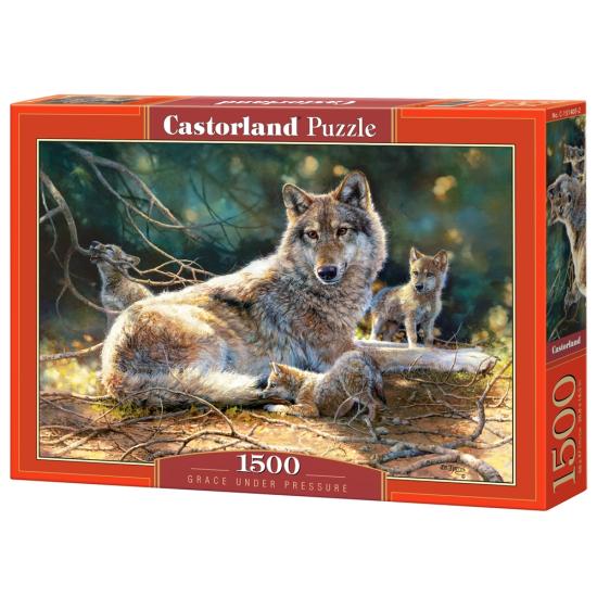 Puzzle Castorland Louveteaux 1500 pièces Puzzle Castorland Louveteaux 1500 pièces