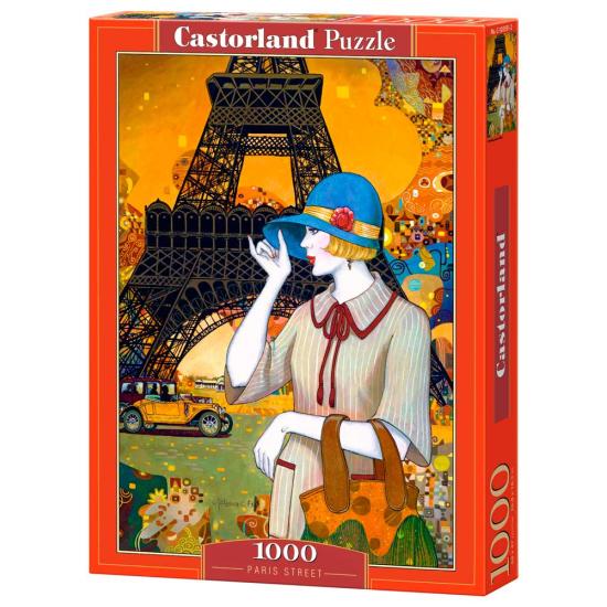 Puzzle Castorland Rues de Paris 1000 pièces