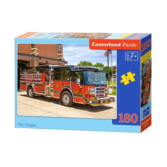 Puzzle Castorland camion de pompier 180 pièces