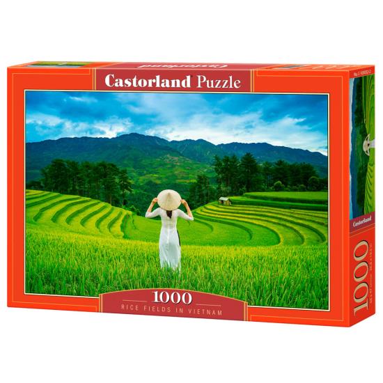 Puzzle Castorland Rizières à Vietnam 1000 pièces
