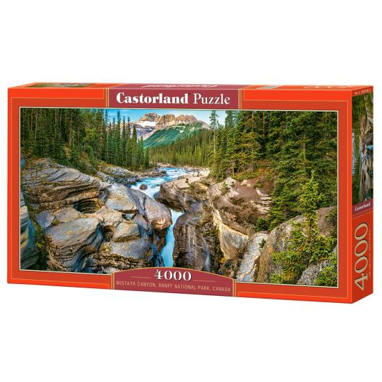 Castorland Mistaya Canyon Banff Park Canada Puzzle 4000 pièces Castorland Mistaya Canyon Banff Park Canada Puzzle 4000 pièces