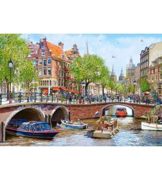Puzzle Castorland Les Canaux D'Amsterdam 1000 Pieces