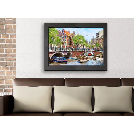Puzzle Castorland Les Canaux D'Amsterdam 1000 Pieces
