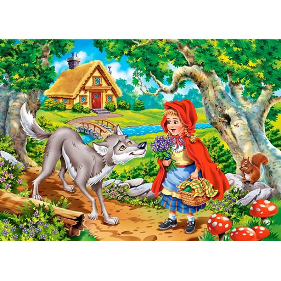 Puzzle Castorland Le Petit Chaperon Rouge 60 pièces Puzzle Castorland Le Petit Chaperon Rouge 60 pièces
