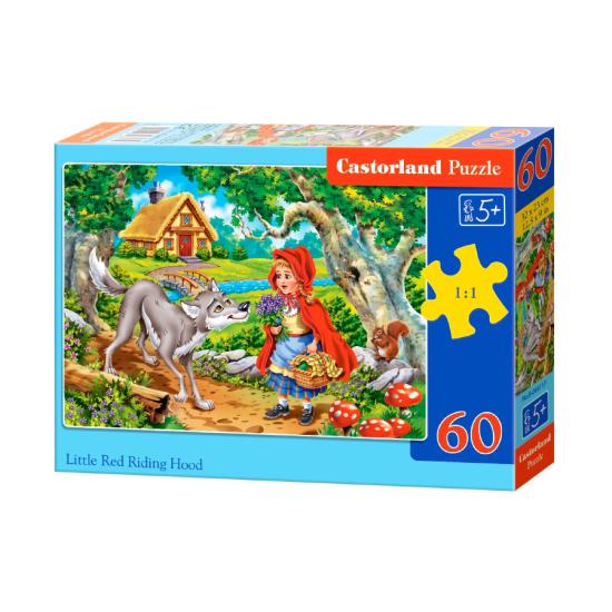Puzzle Castorland Le Petit Chaperon Rouge 60 pièces Puzzle Castorland Le Petit Chaperon Rouge 60 pièces