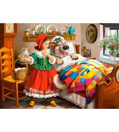 Puzzle Castorland Le Petit Chaperon Rouge et le Loup 120 pièces