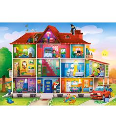 Castorland Live House Puzzle 120 pièces