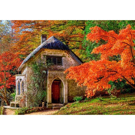 Castorland Puzzle Maison gothique en automne 500 pièces