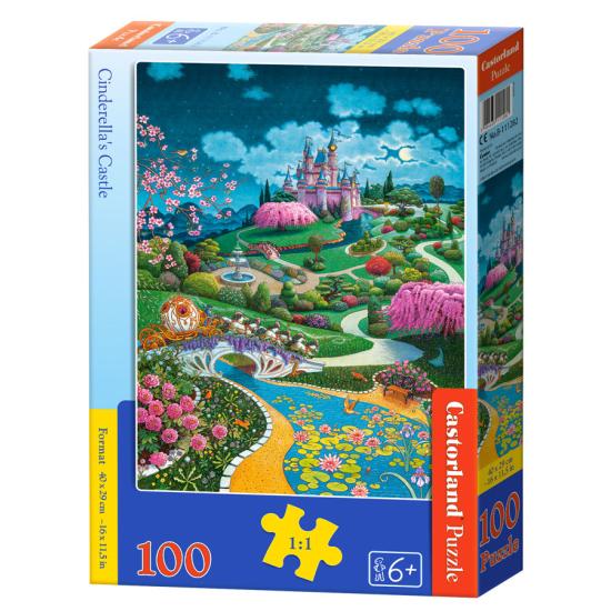 Puzzle Castorland Le Château De Cendrillon 100 pièces Puzzle Castorland Le Château De Cendrillon 100 pièces