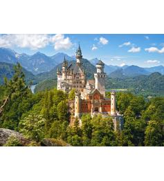 Castorland Castle Neuschwanstein Puzzle, Forêt Noire 500 pièces