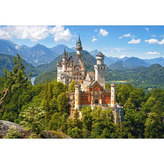 Castorland Castle Neuschwanstein Puzzle, Forêt Noire 500 pièces