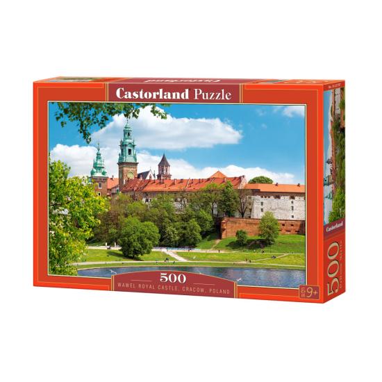 Puzzle Castorland Château Royal de Wawel, Pologne 500 pièces