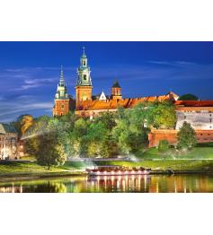 Puzzle Castorland Château de Wawel la nuit, Pologne 1000 pièces