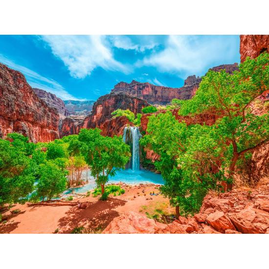 Puzzle Castorland Chutes D'Havasu, Arizona, États-Unis 2000 pièc