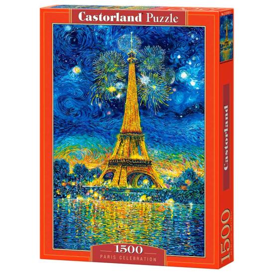 Puzzle Castorland Fête à Paris 1500 pièces Puzzle Castorland Fête à Paris 1500 pièces