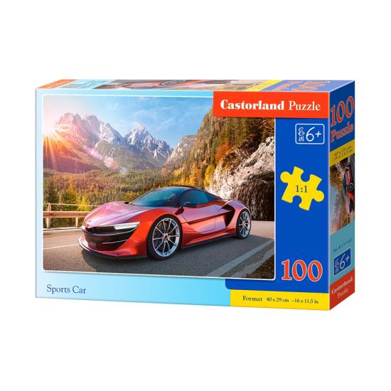 Puzzle 100 pièces Voiture de sport Castorland