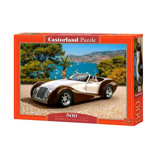 Puzzle Castorland Voiture sur la Riviera 500 pièces