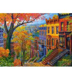 Puzzle Castorland Colline de la ville d'automne 3000 pièces