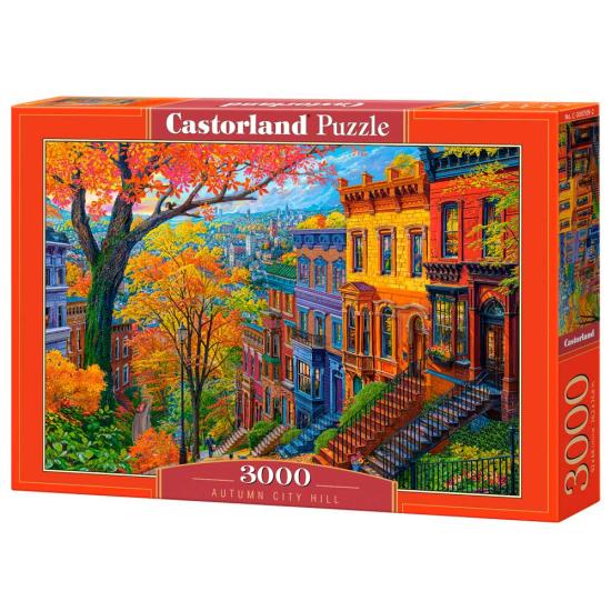 Puzzle Castorland Colline de la ville d'automne 3000 pièces