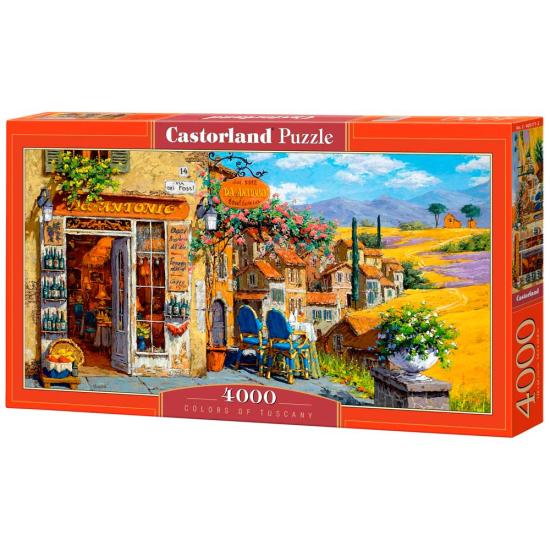 Puzzle Castorland Couleurs de la Toscane 4000 pièces