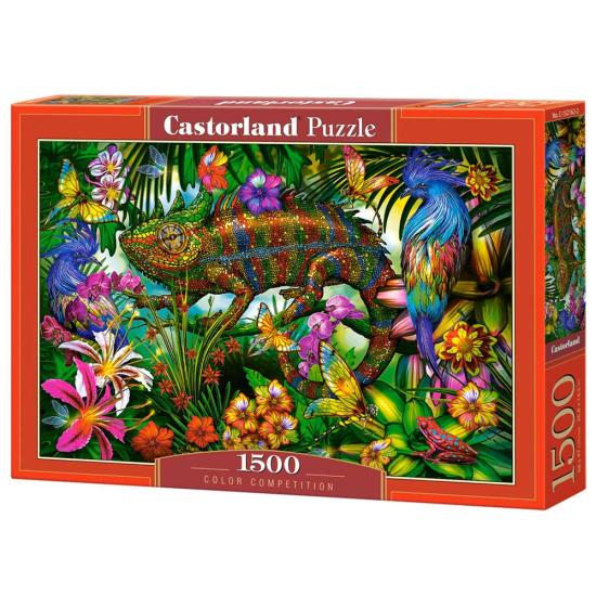 Castorland Puzzle Concours Coloré de 1500 pièces