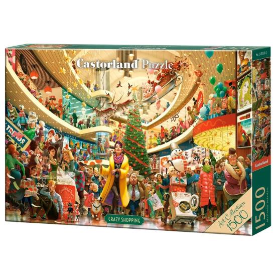Puzzle Castorland Shopping Fou 1500 pi