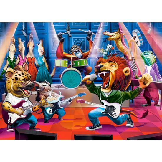 Castorland Puzzle Animal Rock Concert 300 pièces