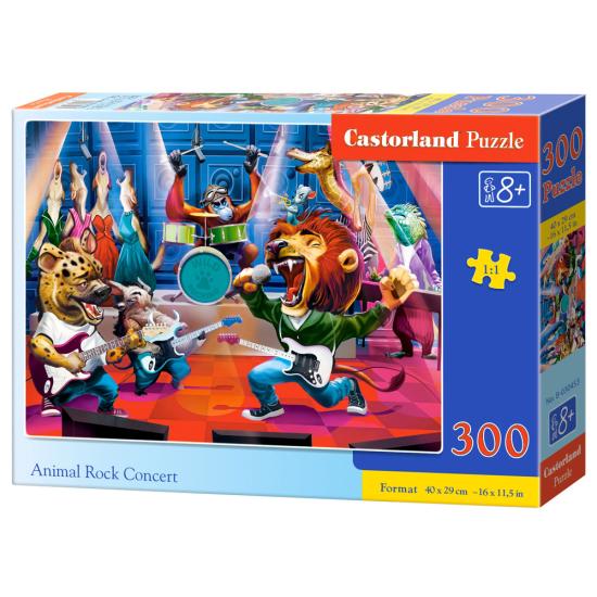 Castorland Puzzle Animal Rock Concert 300 pièces