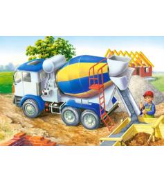 Puzzle Castorland Construction du Bâtiment 60 Pièces