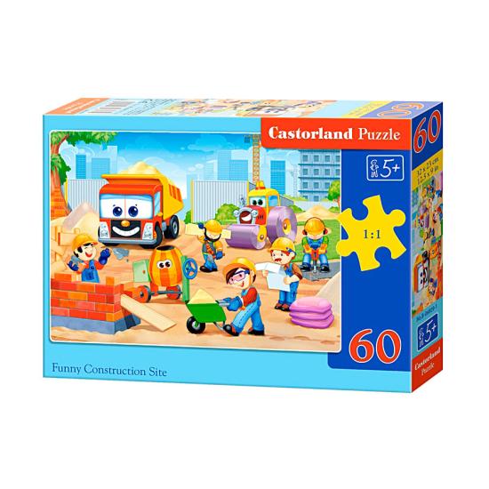 Puzzle Castorland Construction amusante 60 pièces