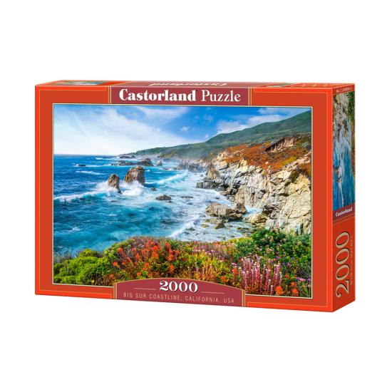 Castorland Coast of Big Sur, Californie Puzzle 2000 pièces Castorland Coast of Big Sur, Californie Puzzle 2000 pièces