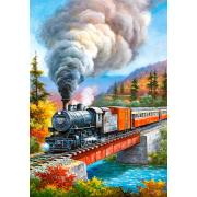 Castorland Train Crossing Puzzle 500 pièces