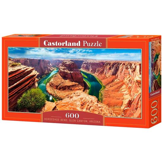 Castorland Horseshoe Bend Puzzle, Canyon en Arizona, 600 pièces