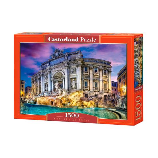 Puzzle Castorland Intérieur de la fontaine de Trevi 1500 pièces