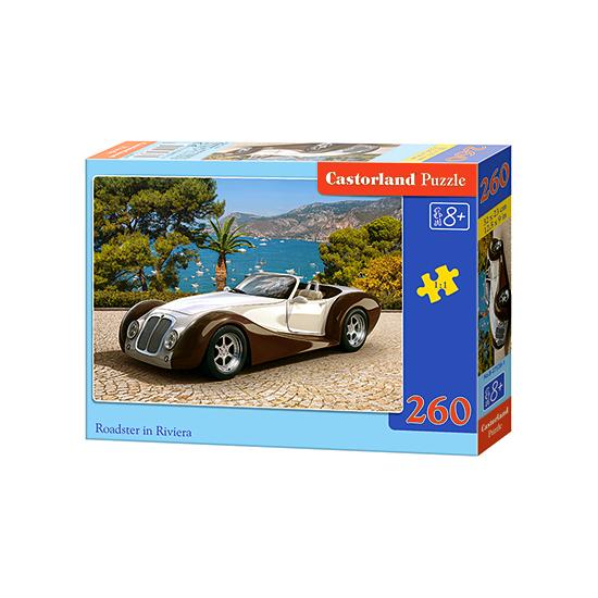 Puzzle Castorland Cabriolet sur la Riviera 260 pièces