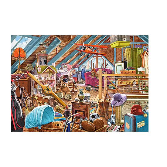 Castorland Le grenier malpropre Puzzle 500 pièces